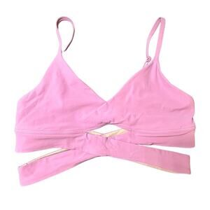 Lululemon Crossover Strappy Longline Sports Bra Jubilee (Lavender) Size 8 💫💪